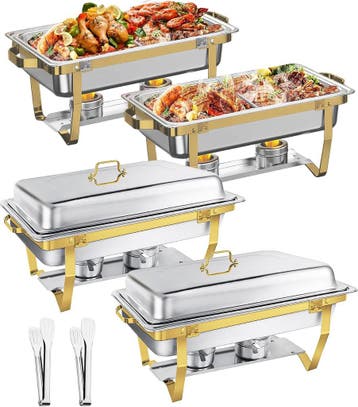 4-delige Buffetset Goud | Tweede kansje | OP = OP, Articles professionnels, Verzenden