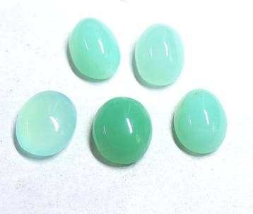 Prachtige partij chalcedonen AQUA 100% natuurlijk Cabochon-, Verzamelen, Mineralen en Fossielen
