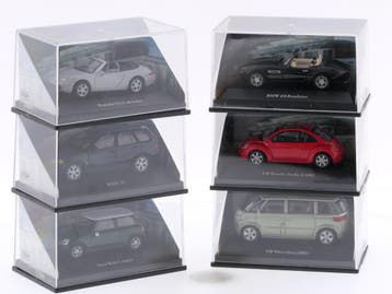 Schaal 1:72 TCM modelautos set van 6 st. Duitsland #7746, Hobby en Vrije tijd, Ophalen of Verzenden, Gebruikt