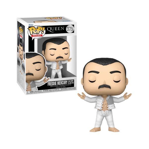 Funko Pop  Queen  Freddie Mercury I Was Born To Love You 375, Verzamelen, Poppetjes en Figuurtjes, Nieuw, Verzenden