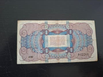 Nederland. - 10 Gulden - 1945 - Nvph 45 (Zonder