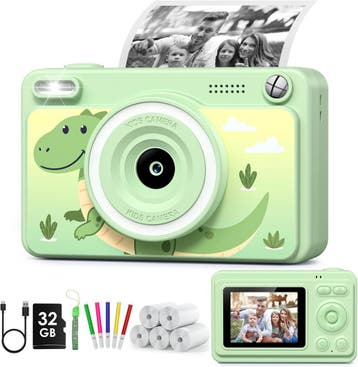 Kinder Instant Camera, 5 rollen | Retour deal | Sla nu toe!, Verzenden, Nieuw, Ontdekken, Met geluid