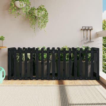 vidaXL Plantenbak verhoogd hekontwerp 200x50x70 cm, Verzenden