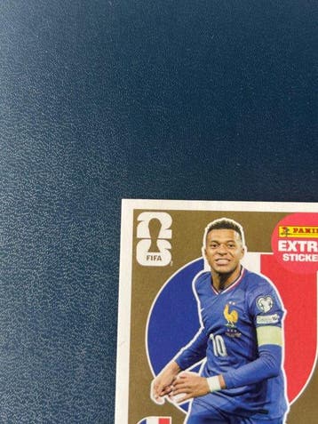2026 Panini World Cup Kylian Mbappé - 1 Sticker - Good (GD), Nieuw