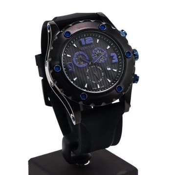 MERCURY - Chronograph Swiss Made Watch - ME1085-BX-3 - Blue, Nieuw