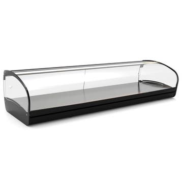Neutrale Vitrine | SHARK | Zwart | 1 Niveau |, Verzenden