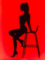 Red Ligh District - Lichtbord - LAPDANCE, Red Light