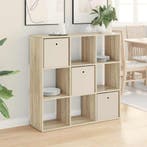 vidaXL Dressoir met lade Sonoma Eik 102 x 31 x 99,5 cm, Verzenden