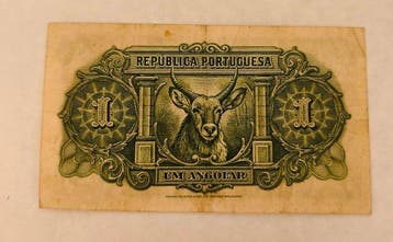 Angola. - 1 Angolar - 1942 - Pick 68 (Zonder minimumprijs), Postzegels en Munten, Bankbiljetten | Europa | Niet-Eurobiljetten