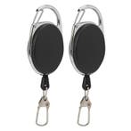 Fako Bijoux - Sleutelhanger Met Koord - Uittrekbare, Verzenden