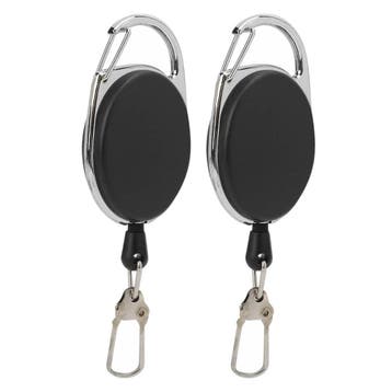Fako Bijoux - Sleutelhanger Met Koord - Uittrekbare, Verzenden