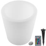 tectake Flessenkoeler Luminous Curve Cooler, LED, met afstan, Verzenden, Nieuw