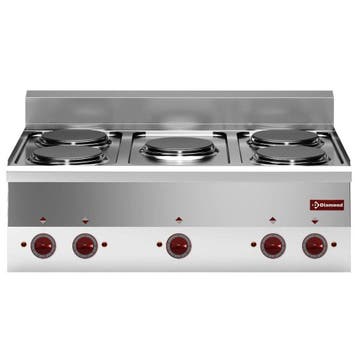 Fornuis | PRO 600 | Tafelmodel | Elektrisch | 5 Kookpunten, Verzenden