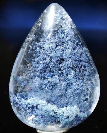 Zeer mooi natuurlijk zeldzaam helder phantom-kwarts kristal