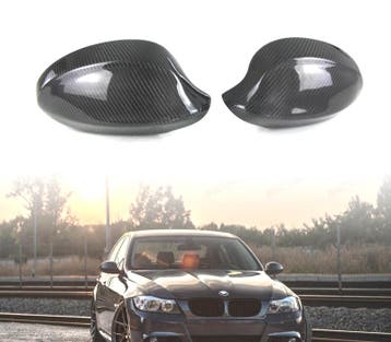 Coques Retroviseurs Pour Bmw Série 1 E81 E82 E87 E88 Carbone, Verzenden