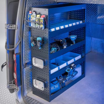 Datona Bedrijfswageninrichting - Inbouwkast met 4, Doe-het-zelf en Bouw, Werkbanken, Ophalen of Verzenden, Nieuw