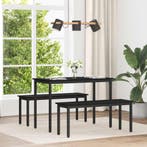 vidaXL Eettafels 110 x 100 x 75 cm METAAL, Huis en Inrichting, Tafels | Eettafels, Verzenden, Nieuw