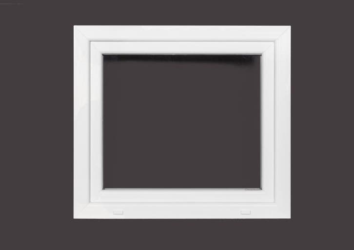 PVC raam draai kiep b90xh80 cm wit, Doe-het-zelf en Bouw, Glas en Ramen, Dubbelglas, Nieuw, Gevelraam of Ruit, 80 tot 120 cm, 80 tot 120 cm