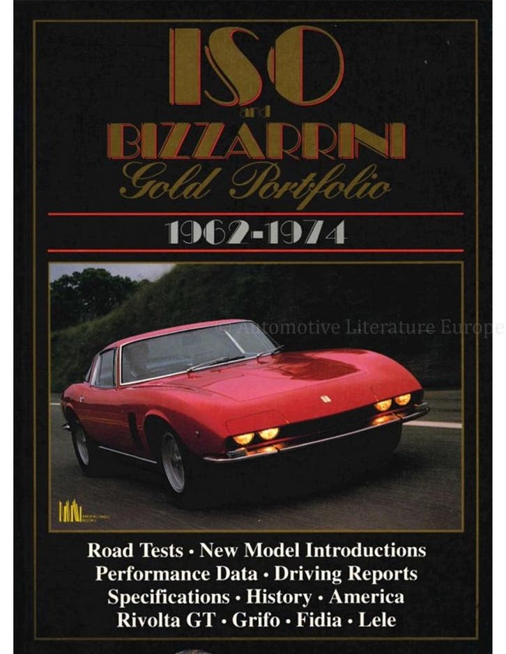 ISO AND BIZZARINNI GOLD PORTFOLIO 1962 - 1974, Boeken, Auto's | Boeken