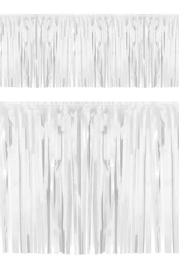 KIMU® Franje Slinger Wit Fringe 6 Meter Gekleurde Slingers F, Ophalen of Verzenden, Nieuw