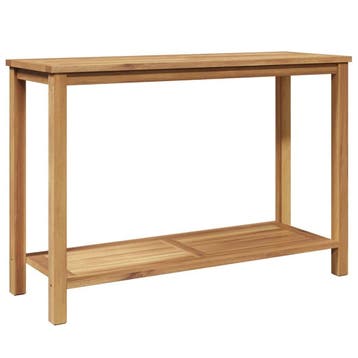 Salontafel Teak met opslag | Tweede kansje | OP = OP, Verzenden, Gebruikt, Rechthoekig, Teakhout