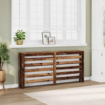 vidaXL Radiator Cover Oud hout 175 x 20 x 82 cm Bewerkt hout, Verzenden