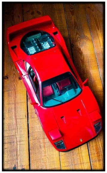 Pocher 1:8 - Voiture de sport miniature - Ferrari F40