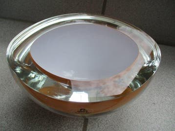Princ Glas - Pot - Schaal - Glas - Princ Glas gesigneerd