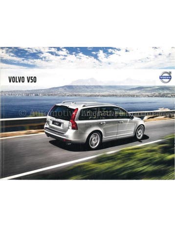 2009 VOLVO V50 BROCHURE NEDERLANDS