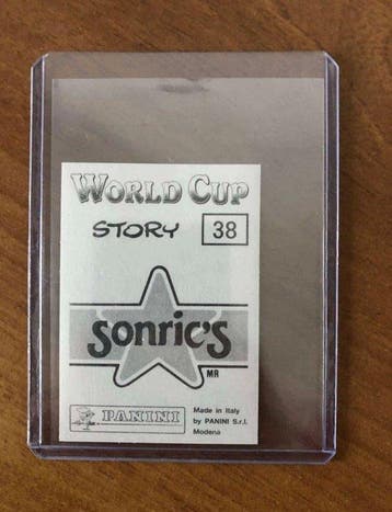 1994 Panini World Cup Story Pelé #38 - 1 Sticker - Excellent, Nieuw