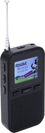 2dekans | Denver DAB-radio - Draagbare radio - Batterijen, Ophalen of Verzenden, Nieuw