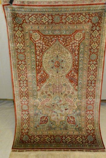 Tapisserie - 155 cm - 95 cm - Hereke, Nieuw