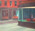 Edward Hopper - NIGHTHAWKS, 1942., Antiek en Kunst
