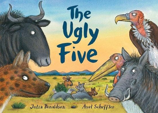 The Ugly Five 9781407174198 Julia Donaldson, Boeken, Taal | Engels, Zo goed als nieuw, Verzenden