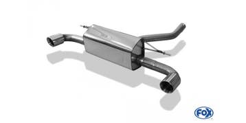 FOX BMW F20/F21 - 120d einddemper dwars uitgang rechts/links, Verzenden, Nieuw