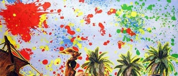 Gully (1977) - The raft, Andy and salvador meet Gericault,