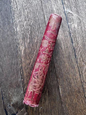 Freemasonry - 19th century Manual of Freemasonry/Family Old, Collections, Objets militaires | Général