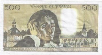 France Frankreich Pick 156 500 Francs Pascal 07/06/1979 U..., Verzenden, België