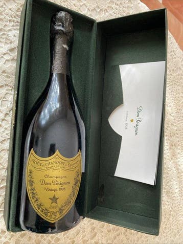 1998 Dom Pérignon, Vintage - Champagne Brut - 1 Bouteille, Nieuw