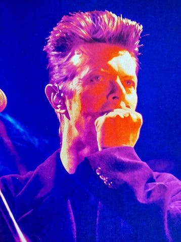 Massimo Barbaglia - David Bowie - Milan 1996 02/20