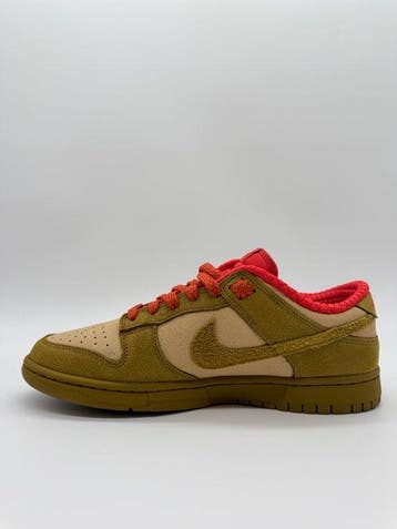 Nike - Nike Dunk Low Bronzine Sesame Picante Red - Sneakers