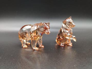 Swarovski - Beeldje - Swarovski - Bear Cubs - SCS 2017 -