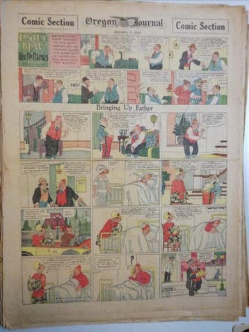 Bringing Up Father - complete year 1927 - 52 Krantenpaginas, Boeken, Nieuw