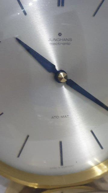 Horloge de table - Laiton - 1960-1970 - Junghans ATO-MAT