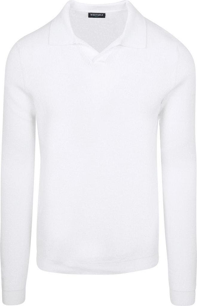 Suitable Trui Riva Knit Ecru maat Maat 52/54 (L) Heren, Kleding | Heren, Truien en Vesten, Wit, Nieuw, Maat 52/54 (L), Verzenden