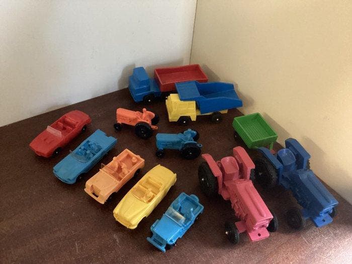 Tomte Laerdal; Vinyl Line; Stelco - Speelgoed - 1960-1970, Hobby & Loisirs créatifs, Voitures miniatures | 1:5 à 1:12