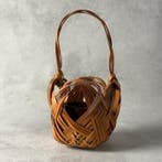 Vaas - Bamboe - Japan - Bloemenmand Hanakago (Zonder