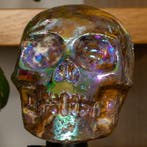 Sphaleriet Titanium Aura Kwaliteits-Schedel Schedel -, Verzamelen, Mineralen en Fossielen