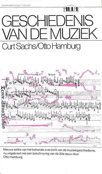 Geschiedenis der muziek - Sachs, Verzenden, Nieuw
