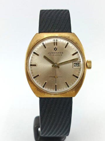 Junghans - Vintage - Sans prix de réserve - Homme -, Handtassen en Accessoires, Horloges | Heren, Nieuw